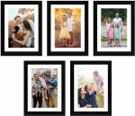 JETAL ART Personalized Black Wood Photo Frame - 6 x 8 inch (Pack of 6)