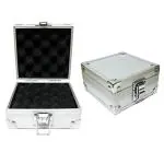 Tattoo Gizmo Minitype Silver Aluminum Tattoo Gizmo Box Portable Carrying Case
