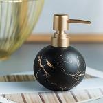 Skywalk Modern Style Ceramic Liquid Soap Dispenser for Bathroom & Kitchen (250 ml)