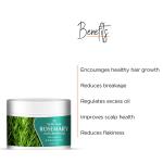 Vedicline Rosemary Hair Growth Gel with Aloe Vera, Argan Oil & Jojoba Oil, Promotes Thicker Hair & Enhances Shine for Healthy, Radiant Locks