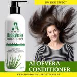 ALOETIC Aloevera Hair Conditioner For Soft And Silk Hair , anti-dandruff , anti-hair fall , for all skin type , for all hair type , For men and women -200 ml
