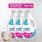 STE SHREE TAPI ENTERPRISE Matic Detergent liquid Top And Front Load Liquid Detergent (2KG + 1KG)
