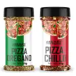 Bake king HARIBAS Combo Chilli Flakes 40gm and Oregano Seasoning 40gm , Pizza Dominos Seasonings