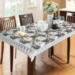 CASA-NEST Floral PVC 10-12 Seater Centre Table Cover (60x120-inches)