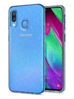 Spigen Crystal Quartz TPU Liquid Crystal Glitter Back Cover Case For Samsung Galaxy A40