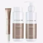 SMART BEAUTY Oriflame OPTIMALS Even Out Foaming Cleanser 150 ml with Even Out Toner 150 ml with Even Out Perfecting Eye Cream 15 ml (3 Items in the set)