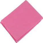 DOKCHAN Pure Cotton Pink Color Altar Pooja Cloth For Pooja (Size - 1.25 Meter)