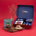 GO DESi Diwali Meetha Gift Box | 4 in 1 Barfi Box | DESi Meetha| Festive Gift Pack