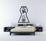 Decor Villa Wall Sticker ( Jain ,Surface Covering Area 23 x 33 Inch)