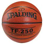 Spalding Basketball TF-250 Basketball With Pump Basketball Combo Size 6 Basketball 6 Without Pump