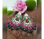 Gyaan Jewels Handmade Earring Set Multicolor (Women and Girls)