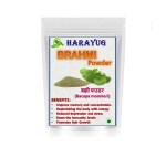 HARAYUG Brahmi Booti Powder - Saraswati Leaves Powder - Bacopa Monnieri 100 gm