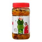9am Mango Pickle (450gm)| Homemade Aam ka Achar | With a tangy delight infused Flavorl | | Chatpata Achar | Ready to Eat | Pickles with Storage Jar (Pack of 1)