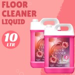 Fivanta loor cleaner liquid, Kills All Germs & Viruses To Makes Surfaces Safe & Remove Tough Stains Rose 10L