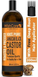 WishCare Premium Jamaican Black Castor Oil-Cold Pressed (200ml)