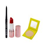 Moraze Combo Pack of Compact Lipstick With Kajal