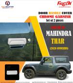 FALCON CAR DOOR HANDLE COVER CHROME FOR THAR 2020 ONWARDS