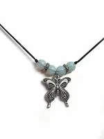 ASTROGHAR Auspicious Fengshui Butterfly Lucky Charm Love, Freedom Pendant Amulet For Men & Women