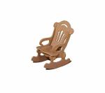 NB Crafted 3D Wooden Puzzle Rocking Chair for Kids and Children Easy to Assemble Build Your Own, Modeling Kit, MDF Toys Chair, Showpiece for Home Decorative Item Pack of 1015 x 10 x 10 cm