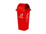 Cello Kleeno Dome Lid Plastic Garbage Dustbin Bucket 110 LTR - Red