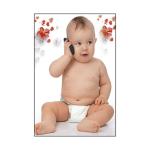 Pnf Glass Paper Cute Baby Girl Boy Children Wall Poster-1334, 12 X 18 Inch