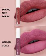 Moraze Pack of 2 Matte Liquid Lipsticks