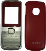 Imbi Nokia C1-01 Red Replacement Front And Back Panel (Set Of 1)