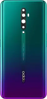 PURPLESAVVY Multicolor Glass Back Panel For Oppo Reno2 Z