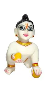 MurtiHome Marble Statue, Laddu Gopal Statue, Laddu Gopal Statue, Antique