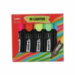 CELLO HIGHLIGHTER REFRESH PO 5-ASSORTED PACK OF 4