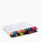 Camlin Brush Pens|24 Shades|Multicolor