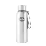 Cello Kent Stainless Steel Vacuum Insulated Sports Water Bottle With Durable Dtp Coating | Leak Proof |100% Food Safe Material | Keep Beverage Hot/Cold | 550 Ml, Silver