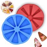 Zollyss Triangular Silicone Muffin & Cupcake Moulds 0.18 Kilograms
