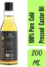 GLOW OCEAN - GLOW EVERYDAY Cold-Pressed 100% Pure Castor Oil For Hair & Skin Hair Oil (200 ml)