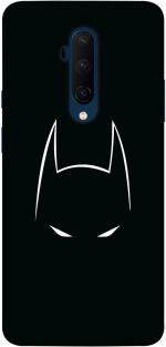 SIYAPA OnePlus 7T Pro Black and White Plastic Dust Proof and Scratch Resistant Mobile Back Cover