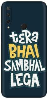 aadia Huawei Honor 9x Matte Vinyl Quotes Printed Mobile Skin Sticker with Scratch Resistant Lamination