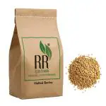R R AGRO FOODS Naturally Processed Hulled Barley | Barley Without Husk | Hulled Jou Seeds | Gluten Free Meal | Jav (5 KG)