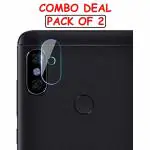 Kite Digital Redmi Y2/S2 Back Camera Lens Protector Premium Tempered Glass Screen Protector Slim 9H Hard 2.5D (Pack of 2)