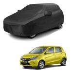 AASHTIK MART Maruti Suzuki Baleno Car Cover Car Cover Maruti Suzuki Baleno Maruti Suzuki Baleno Body Cover Car Body Cover Maruti Suzuki Baleno Maruti Suzuki Baleno Car Body Cover Water Resistant - with Mirror Pockets (Black Colour)