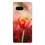 GADGETSWRAP Printed Vinyl Skin Sticker for Google Pixel 7 - Red Yellow Flower Petals