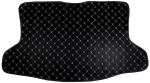 TF tru FIT Luxury Tailor Made Premium Car Dicky Boot PVC Trunk Mat for Volkswagen Taigun, Black