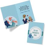 Festiko 1 Pc Mother's Day Card, MOM Greeting Card, Greeting Card For Mom, Mothers Day Celebration Items, Mother's Day Party Supplies