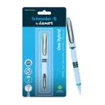 Luxor Schneider One Hybrid Roller Ball Pen - Green | 0.5 mm | Pack of 2 | 2000 mtrs writing length | Waterproof Ink | Consistent ink flow | Ideal for Professionals-Office essential