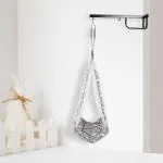 Made2Craft Baby Sleep Swing-cradle with attached net - Grey