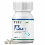 INLIFE Eye Health Supplements | Eye Care Vitamins to Improve Vision, Protect Eyes from Oxidative Stress | Lutein, Zeaxanthin, Grape Seed, Bilberry, Zinc, Selenium, Lycopene - 60 Vegetarian Capsules