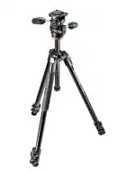 Manfrotto MK290XTA3-3W Black 290 Xtra 3 Way Head Kit International Version Tripod