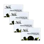 Ayuu health care Herbal Based Charcoal Tea Tree Bathing Bar 100 GM - Detoxifying Natural Soap with Activated Charcoal and Tea Tree Oil for Clear Skin and Refreshing Cleansing