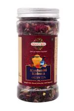 Nature's Spice Kashmiri Kahwa 100 Grams with Green Tea, Almond, Clove, Cardamom & Rose Petals