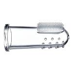 MAPPERZ Silicone Baby Finger Toothbrush with case/ Massaging/ Easy Cleaning, Oral Hygiene(1)