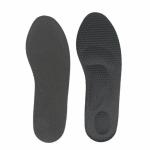 Comfortinglives Shoe Insole Memory Foam for Men and Women (1 Pair, Black, Free Size)